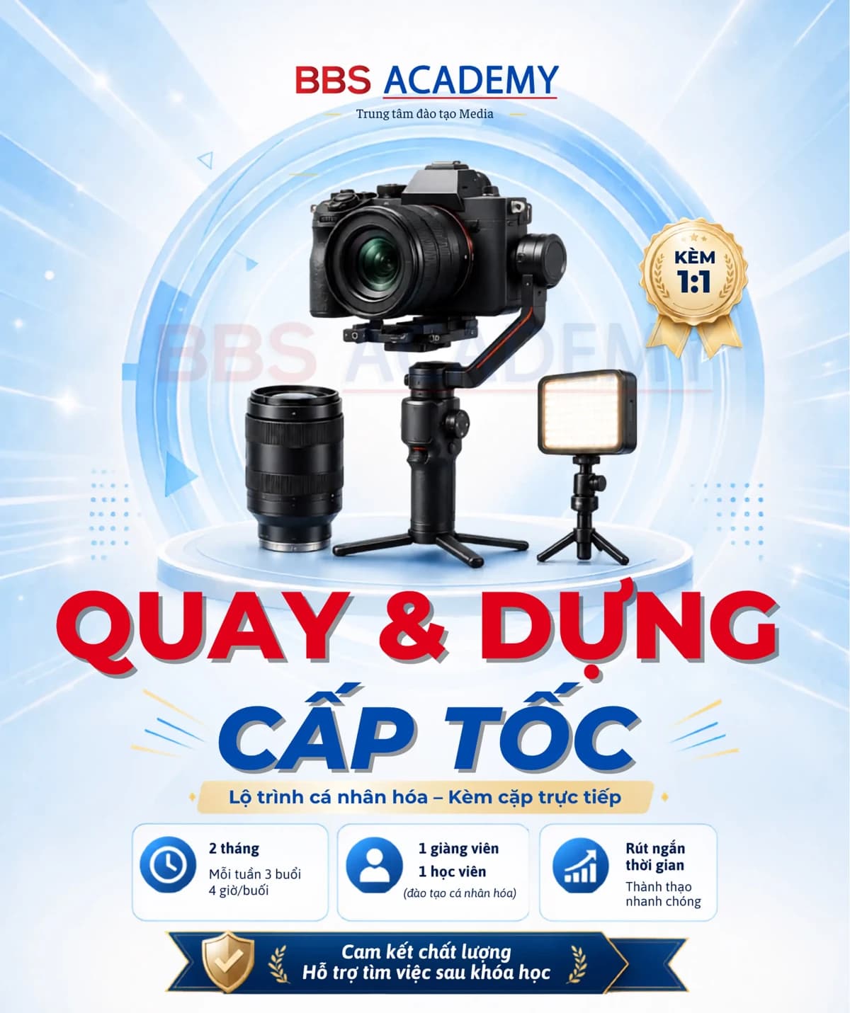 Khoá quay & Dựng Cấp Tốc