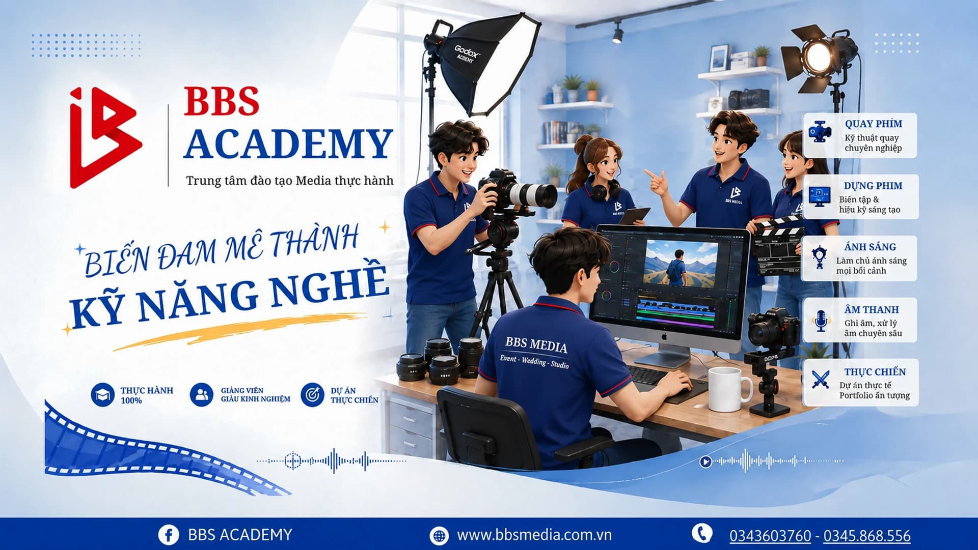BBS Academy - Đào tạo nghề quay dựng